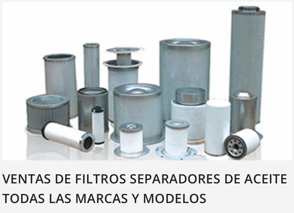 filtros separadores
